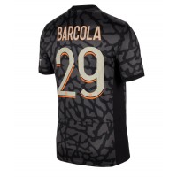 Billiga Paris Saint-Germain Bradley Barcola #29 Tredje fotbollskläder 2023-24 Kortärmad